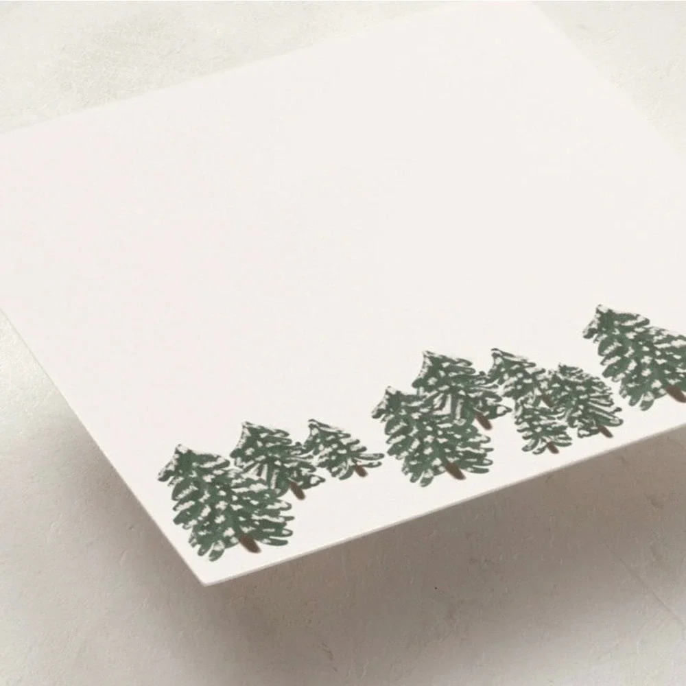Minted Woodland Wonder Mini Card Set 60 Cards 60 Envelopes Winter Nature Designs